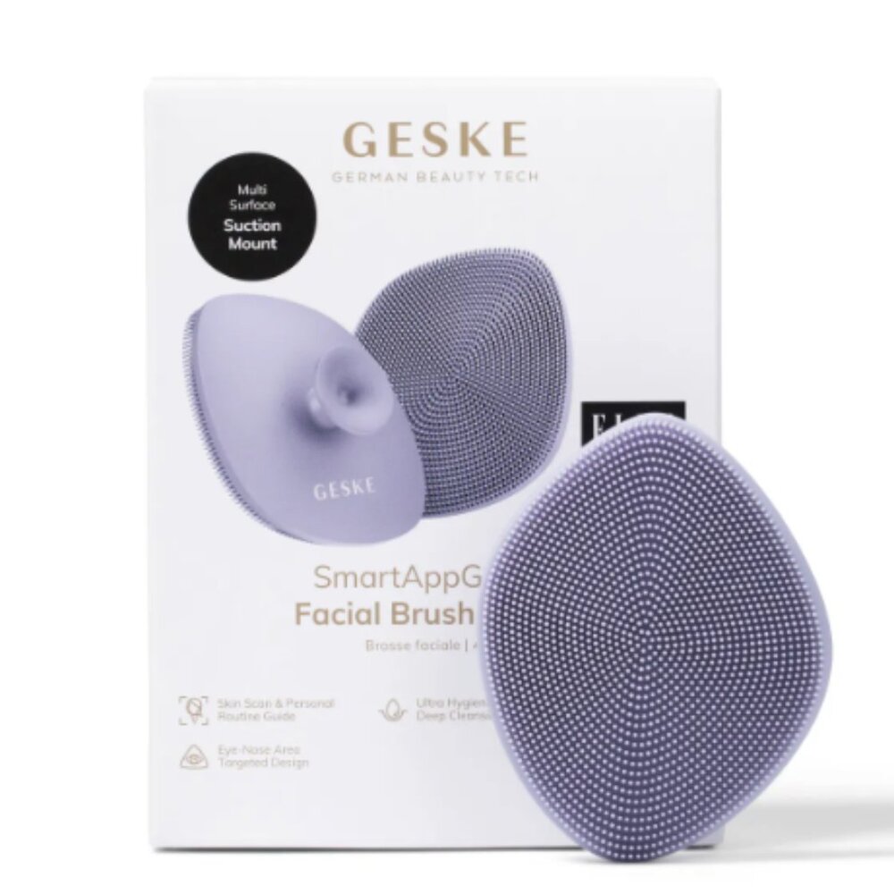 🌈4/$20 NIB Geske SmartAppGuided 4 in 1 Facial Brush Shade Purple